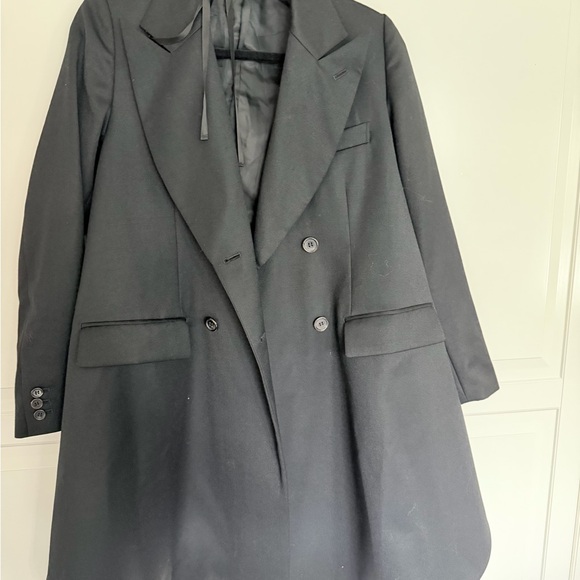 Noir Kei Ninomiya Comme des garçons coat in XS - Picture 5 of 8